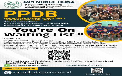 SPMB MI NURUL HUDA BANGKA PELA SUDAH DIBUKA